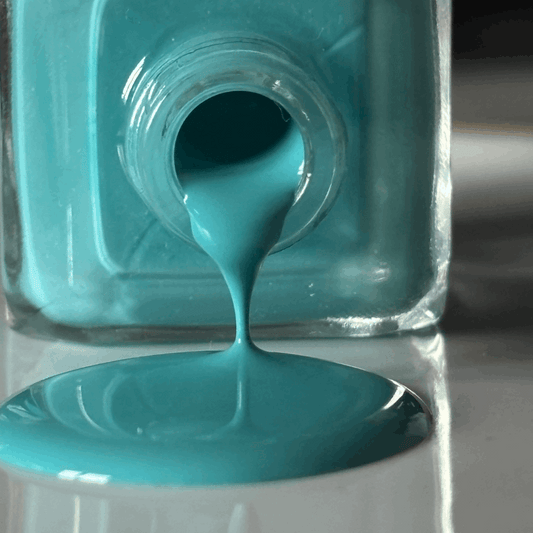 Vernis à ongles soin vegan turquoise Bora-Bora