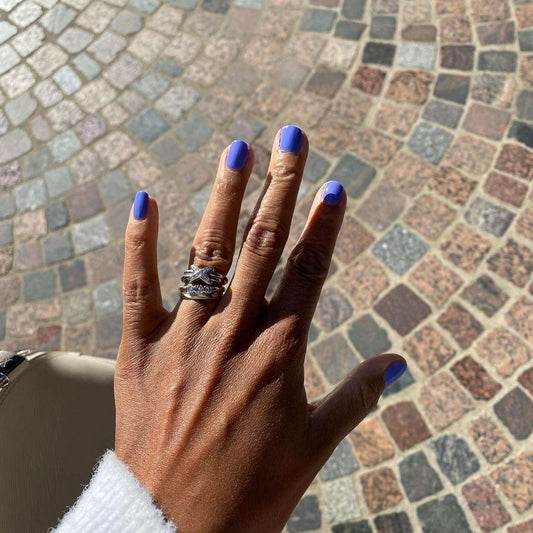 Summer : bleu ciel et lilas - 23Beauty Paris, vernis à ongles vegan fabriqué en France sans ingrédients toxiques