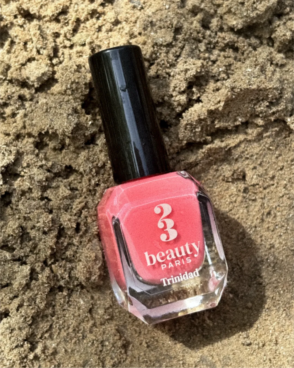 Vernis à ongles vegan corail pastel Trinidad - 23Beauty Paris