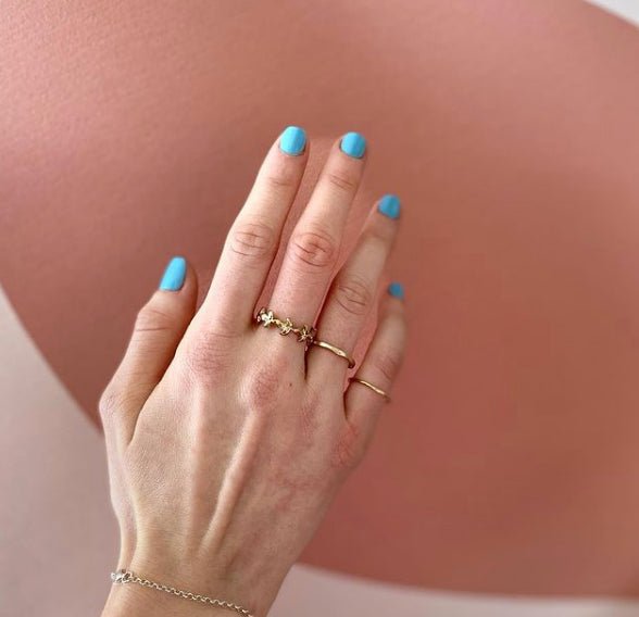 Summer : bleu ciel et lilas - 23Beauty Paris, vernis à ongles vegan fabriqué en France sans ingrédients toxiques