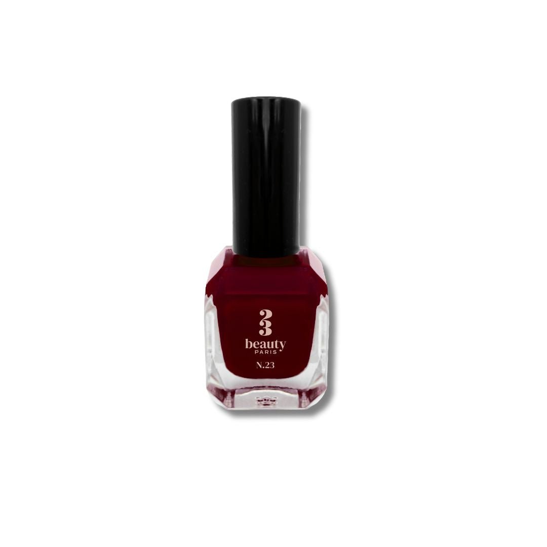 Vernis vegan bordeaux N.23 - 23Beauty Paris