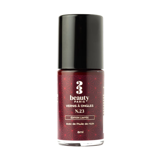 Vernis à ongles vegan bordeaux N.23 - Edition Noël