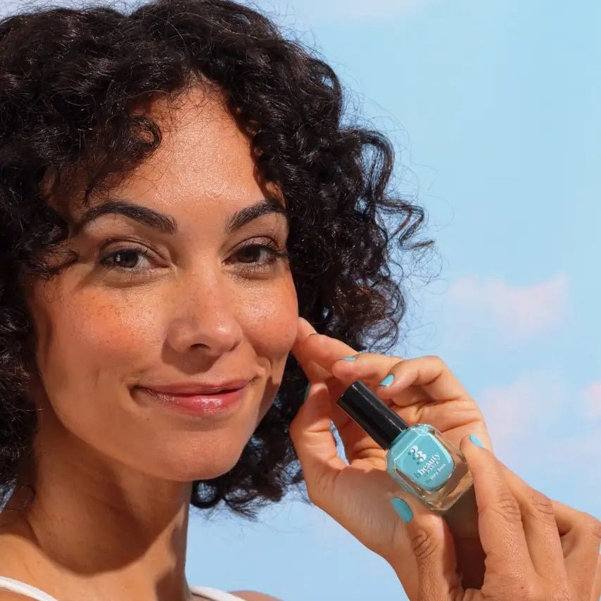 Vernis à ongles soin vegan turquoise Bora - Bora - 23Beauty Paris