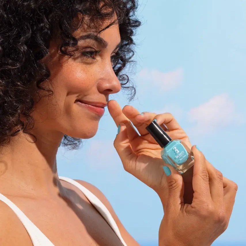 Vernis à ongles soin vegan turquoise Bora - Bora - 23Beauty Paris