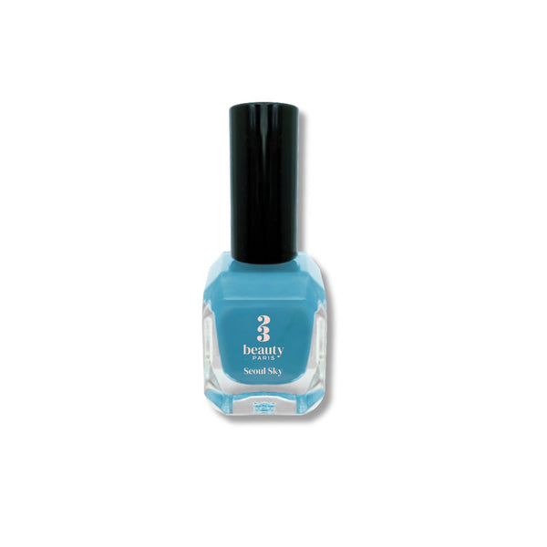Vernis à ongles vegan bleu ciel Seoul Sky - 23Beauty Paris