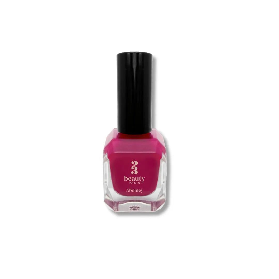 Vernis à ongles vegan fuchsia Abomey - 23Beauty Paris