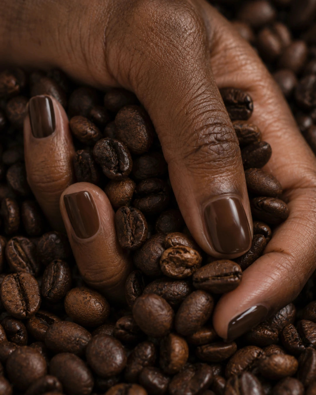 Vernis à ongles marron brun expresso Java vegan - 23Beauty Paris
