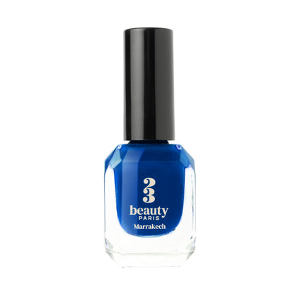 Vernis vegan bleu Marrakech