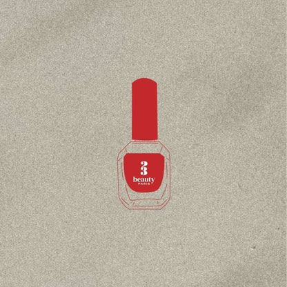 Vernis vegan rouge My Paris - 23Beauty Paris